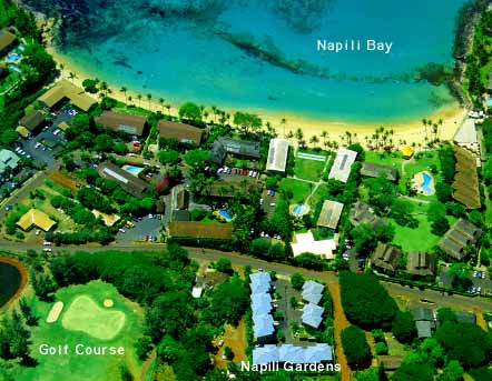 Napili Bay Aerial View